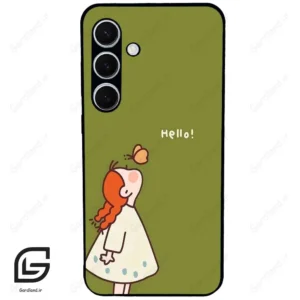 قاب گوشی سامسونگ اس 24 پلاس (Galaxy S24 Plus ) طرح دخترانه کد 2044