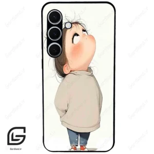 قاب گوشی سامسونگ اس 24 پلاس (Galaxy S24 Plus ) طرح دختر کد 2057
