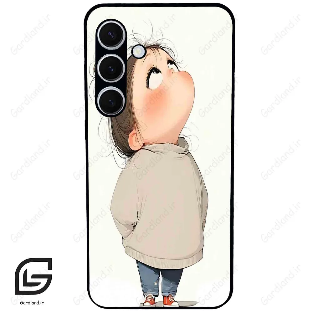 قاب گوشی سامسونگ اس 24 پلاس (Galaxy S24 Plus ) طرح دختر کد 2057