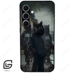 قاب گوشی سامسونگ اس 24 پلاس (Galaxy S24 Plus ) طرح گربه کد 2091