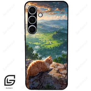قاب گوشی سامسونگ اس 24 پلاس (Galaxy S24 Plus ) طرح گربه کد 2203