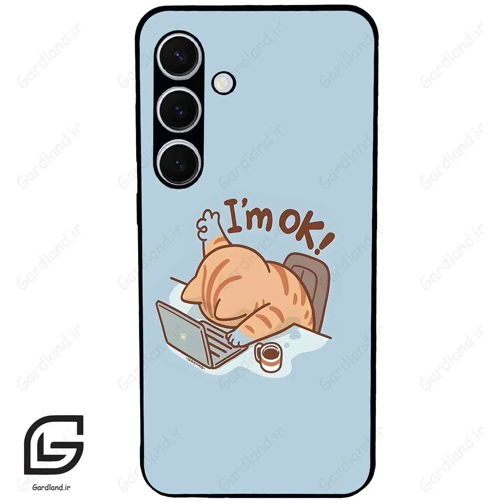 قاب گوشی سامسونگ اس 24 پلاس (Galaxy S24 Plus ) طرح گربه کد 2297