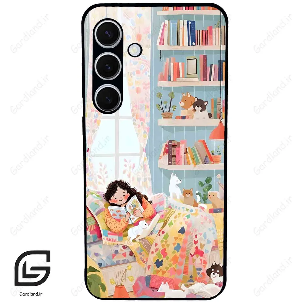 قاب گوشی سامسونگ اس 24 پلاس (Galaxy S24 Plus ) طرح دخترانه کد 2325