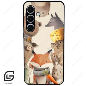 قاب گوشی سامسونگ اس 24 پلاس (Galaxy S24 Plus ) طرح حیوانات کد 2338