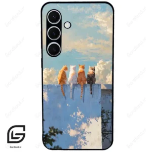قاب گوشی سامسونگ اس 24 پلاس (Galaxy S24 Plus ) طرح گربه کد 2367