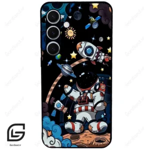 قاب گوشی سامسونگ اس 24 پلاس (Galaxy S24 Plus ) طرح فضانورد کد 2392