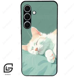 قاب گوشی سامسونگ اس 24 پلاس (Galaxy S24 Plus ) طرح گربه کد 2403
