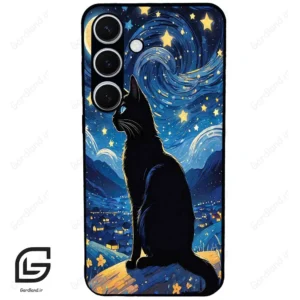 قاب گوشی سامسونگ اس 24 پلاس (Galaxy S24 Plus ) طرح گربه کد 2438