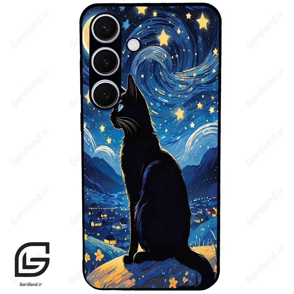 قاب گوشی سامسونگ اس 24 پلاس (Galaxy S24 Plus ) طرح گربه کد 2438