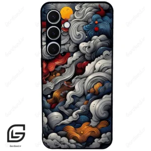 قاب گوشی سامسونگ اس 24 پلاس (Galaxy S24 Plus ) طرح ابرنگی کد 2448