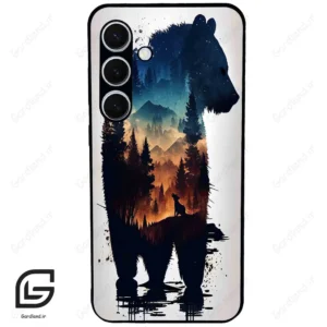 قاب گوشی سامسونگ اس 24 پلاس (Galaxy S24 Plus ) طرح خرس کد 2449