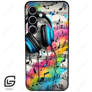 قاب گوشی سامسونگ اس 24 پلاس (Galaxy S24 Plus ) طرح موسیقی کد 2482