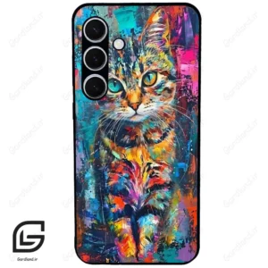 قاب گوشی سامسونگ اس 24 پلاس (Galaxy S24 Plus ) طرح گربه کد 2488