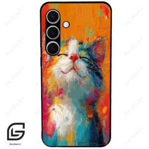 قاب گوشی سامسونگ اس 24 پلاس (Galaxy S24 Plus ) طرح گربه کد 2489