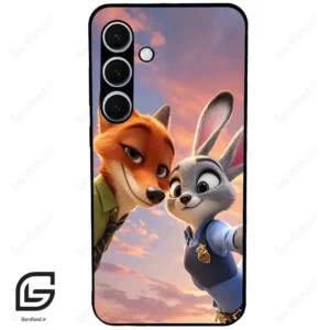 قاب گوشی سامسونگ اس 24 پلاس (Galaxy S24 Plus ) طرح زوتوپیا کد 2495
