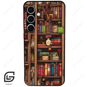 قاب گوشی سامسونگ اس 24 پلاس (Galaxy S24 Plus ) طرح کتابخانه کد 2537