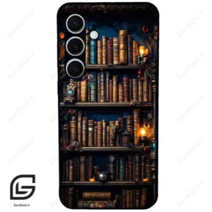قاب گوشی سامسونگ اس 24 پلاس (Galaxy S24 Plus ) طرح کتابخانه کد 2541
