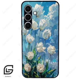 قاب گوشی سامسونگ اس 24 پلاس (Galaxy S24 Plus ) طرح گل کد 2597