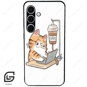 قاب گوشی سامسونگ اس 24 پلاس (Galaxy S24 Plus ) طرح گربه کد 2617