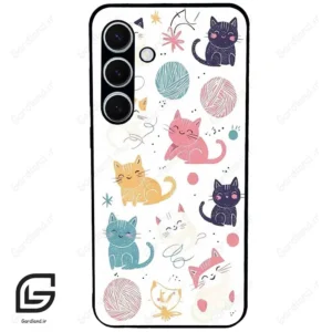 قاب گوشی سامسونگ اس 24 پلاس (Galaxy S24 Plus ) طرح گربه کد 2620