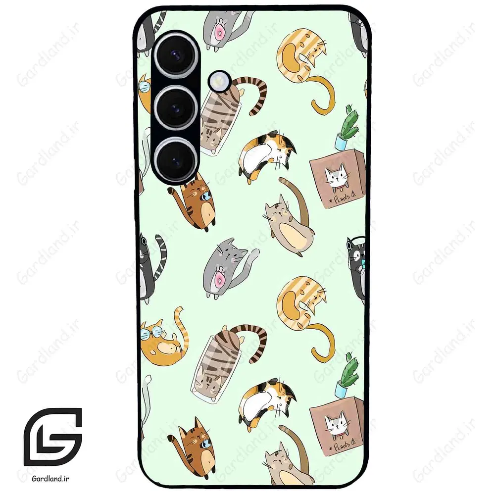 قاب گوشی سامسونگ اس 24 پلاس (Galaxy S24 Plus ) طرح گربه کد 2622