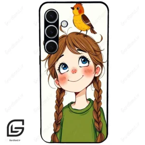 قاب گوشی سامسونگ اس 24 پلاس (Galaxy S24 Plus ) طرح دختر کد 2640
