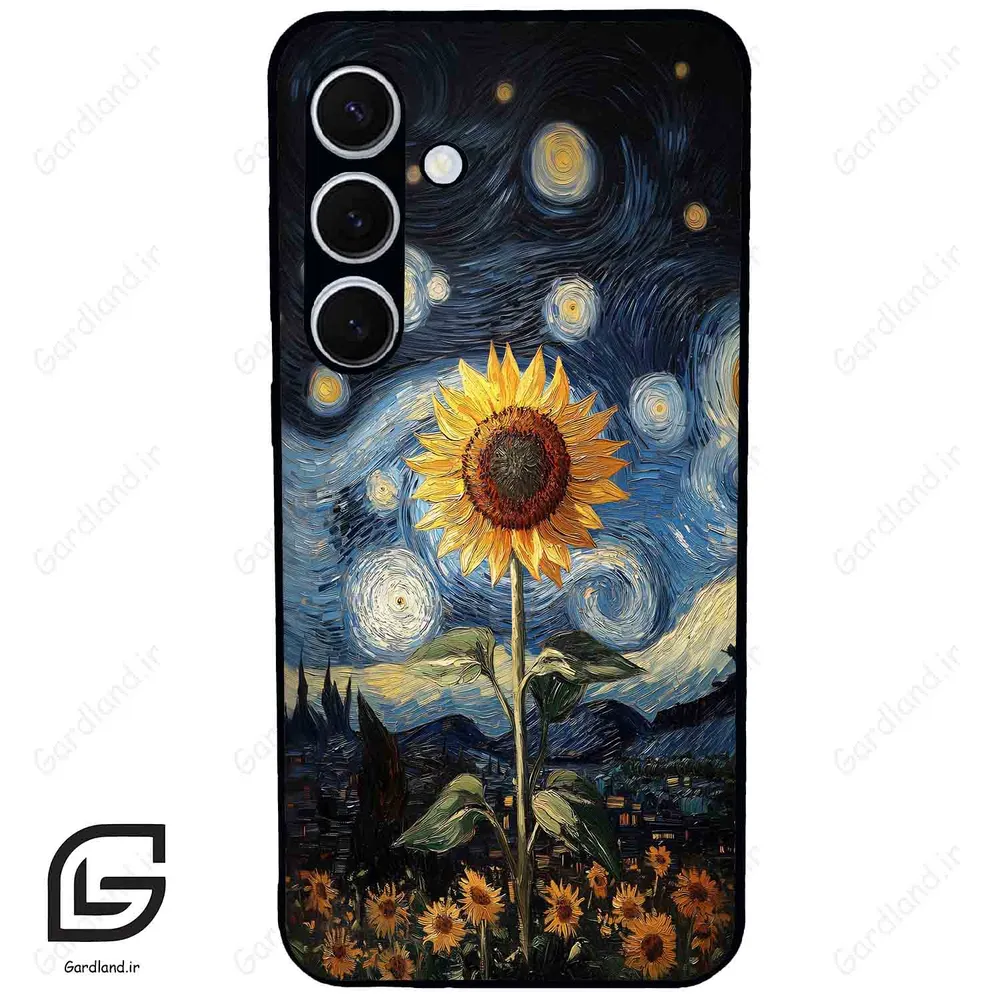 قاب گوشی سامسونگ اس 24 پلاس (Galaxy S24 Plus ) طرح افتابگردان کد 2652