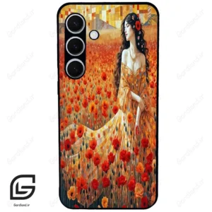 قاب گوشی سامسونگ اس 24 پلاس (Galaxy S24 Plus ) طرح دختر کد 2703