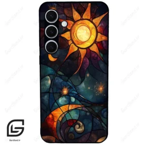 قاب گوشی سامسونگ اس 24 پلاس (Galaxy S24 Plus ) طرح خورشید کد 2707