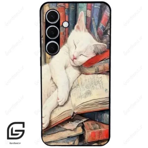 قاب گوشی سامسونگ اس 24 پلاس (Galaxy S24 Plus ) طرح گربه کد 2758