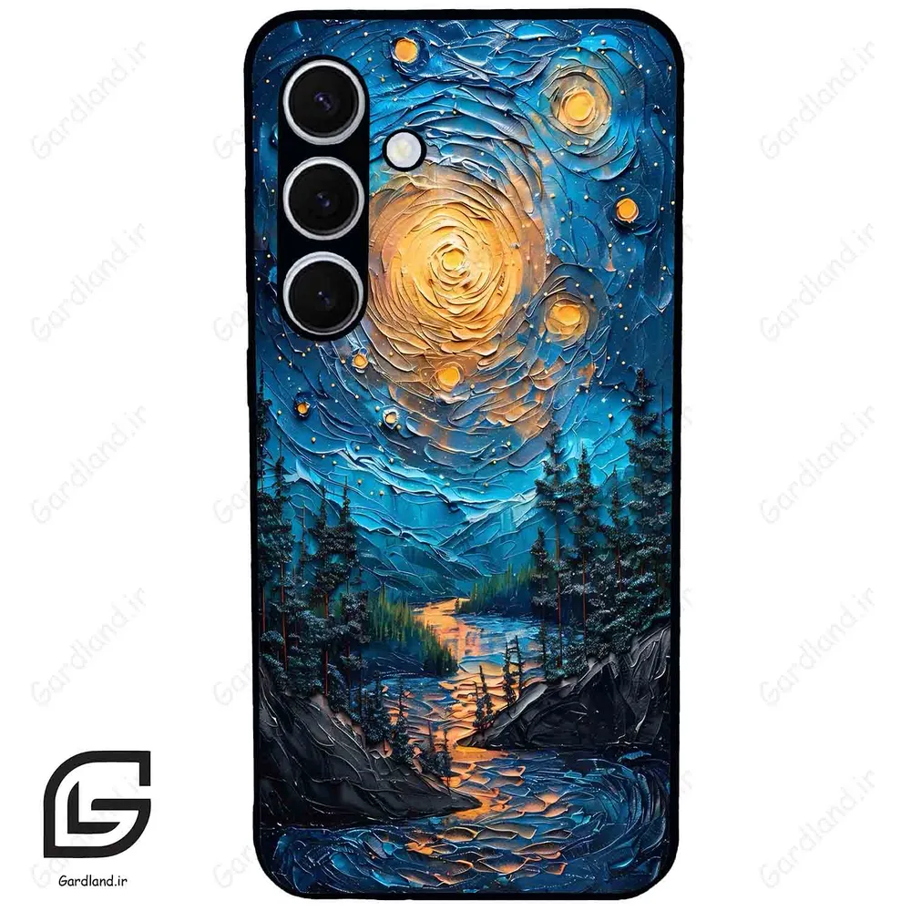 قاب گوشی سامسونگ اس 24 پلاس (Galaxy S24 Plus ) طرح ابرنگ کد 2792