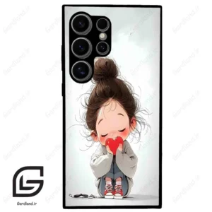 قاب گوشی سامسونگ اس 24 اولترا (Galaxy S24 Ultra ) طرح دخترانه کد 2025
