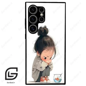 قاب گوشی سامسونگ اس 24 اولترا (Galaxy S24 Ultra ) طرح دخترانه کد 2028