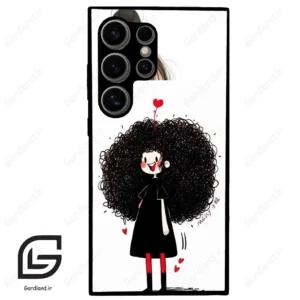 قاب گوشی سامسونگ اس 24 اولترا (Galaxy S24 Ultra ) طرح دخترانه کد 2031