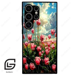 قاب گوشی سامسونگ اس 24 اولترا (Galaxy S24 Ultra ) طرح گل کد 2055