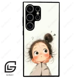 قاب گوشی سامسونگ اس 24 اولترا (Galaxy S24 Ultra ) طرح دخترانه کد 2056
