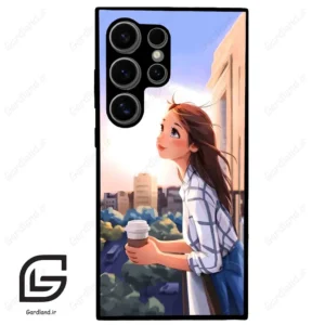 قاب گوشی سامسونگ اس 24 اولترا (Galaxy S24 Ultra ) طرح دخترانه کد 2086