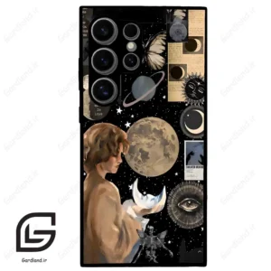 قاب گوشی سامسونگ اس 24 اولترا (Galaxy S24 Ultra ) طرح دخترانه کد 2111