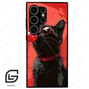 قاب گوشی سامسونگ اس 24 اولترا (Galaxy S24 Ultra ) طرح گربه کد 2131