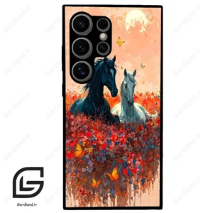 قاب گوشی سامسونگ اس 24 اولترا (Galaxy S24 Ultra ) طرح اسب کد 2166
