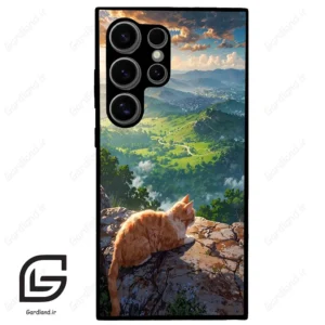 قاب گوشی سامسونگ اس 24 اولترا (Galaxy S24 Ultra ) طرح گربه کد 2203