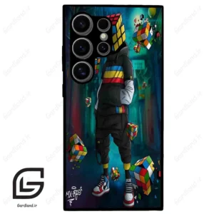 قاب گوشی سامسونگ اس 24 اولترا (Galaxy S24 Ultra ) طرح مکعب کد 2229