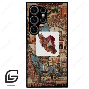 قاب گوشی سامسونگ اس 24 اولترا (Galaxy S24 Ultra ) طرح نقشه ایران کد 2287