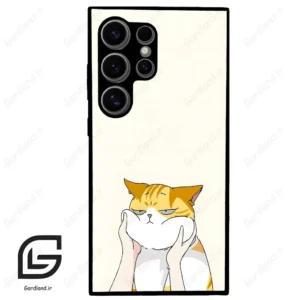 قاب گوشی سامسونگ اس 24 اولترا (Galaxy S24 Ultra ) طرح گربه کد 2298