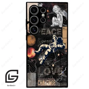 قاب گوشی سامسونگ اس 24 اولترا (Galaxy S24 Ultra ) طرح فضانورد کد 2303