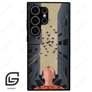 قاب گوشی سامسونگ اس 24 اولترا (Galaxy S24 Ultra ) طرح دختر کد 2311