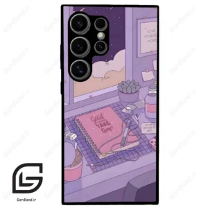 قاب گوشی سامسونگ اس 24 اولترا (Galaxy S24 Ultra ) طرح دخترانه کد 2313
