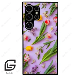 قاب گوشی سامسونگ اس 24 اولترا (Galaxy S24 Ultra ) طرح گل کد 2320