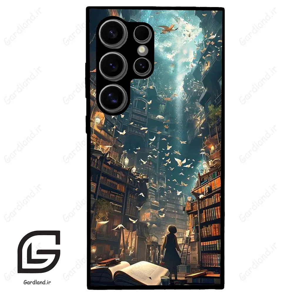 قاب گوشی سامسونگ اس 24 اولترا (Galaxy S24 Ultra ) طرح کتاب کد 2323