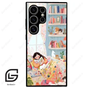 قاب گوشی سامسونگ اس 24 اولترا (Galaxy S24 Ultra ) طرح دخترانه کد 2325